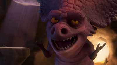 Oh, no reason. Just to keep
filthy animals like you - The Ice Age Adventures of Buck Wild