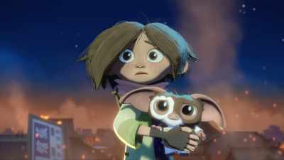 Oh, no. Sam, you turned
yourself into a... - Gremlins: Secrets of the Mogwai