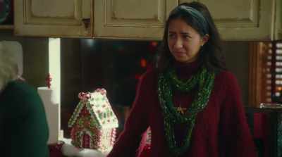 Oh, no, thanks, hon.
Why don't you go help your Uncle Noah? - Candy Coated Christmas