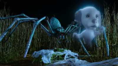Oh no! That didn't work!
Look out guys, he's coming! - Phantom Pups