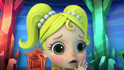 Oh, no! That mommy
can't get to her baby. - Rainbow Rangers