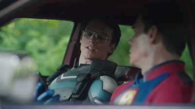 Oh, no. That's, um,
just because I wanted to see - Peacemaker