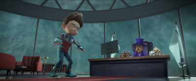 Oh, no, the power's out.
That means the elevator's dead. - PAW Patrol: The Movie