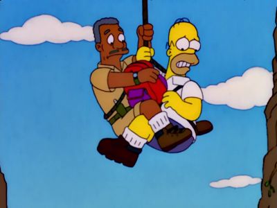 Oh, no!
The roast beef is
making them stronger! - The Simpsons