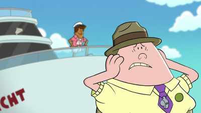 -Oh, no. The voices are back.
-That's Chat Blathering. - The Epic Tales of Captain Underpants