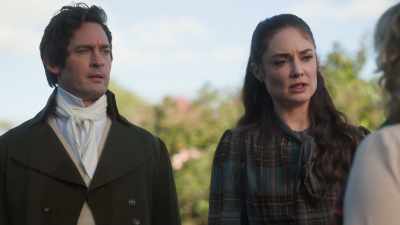 Oh, no, they're overbooked
and very unhelpful. - Paging Mr. Darcy
