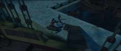 -Oh, no! Wake up!
-(bell clanging) - Playmobil: The Movie
