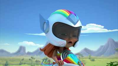 Oh, no! Where is he?
Are we gonna get booby-trapped? - Rainbow Rangers