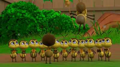 Oh, not forward. We should
bee going backward. - The Chicken Squad
