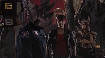 Oh my not much left of him is there - Kung Fury