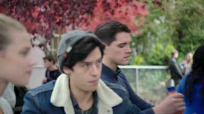 Oh, nothing. Just that
I had a few words
with our director/host, - Riverdale