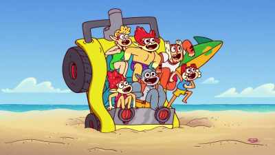 ♪ Oh, now we're at the beach
Got groovy plans ♪ - ThunderCats Roar