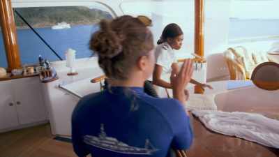 Oh, of course,
because obviously, - Below Deck Down Under