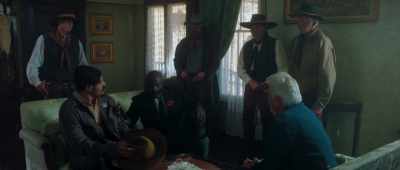 Oh. Oh, he's saying that
we as useless as a dead man. - Outlaw Johnny Black