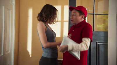 Oh... oh, hi. Hi, ma'am.
I have your package. - Guest House