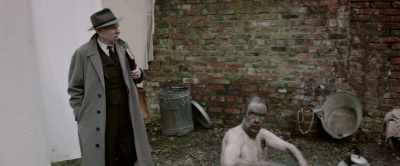 - Oh, oh, it's you, Mr Lowry.
- Seem to have caught you there. - Mrs  Lowry and Son
