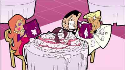 - Oh.
- Oh, look at you. - Mr. Bean: The Animated Series