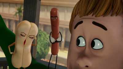 Oh. Oh, no, no. Is water alive? - Sausage Party: Foodtopia