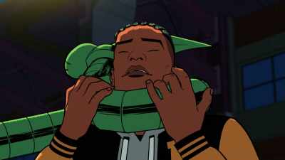 - Oh, oh, oh!
- [coughing] - Your Friendly Neighborhood Spider-Man