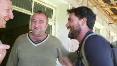 Oh, oh, oh, oh.
(LEV AND LASHA LAUGH) - From Russia to Iran: Crossing Wild Frontier