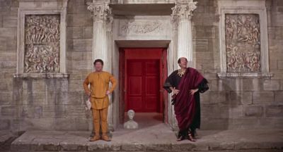Oh oh wouldn't she be delightful cleaning up - A Funny Thing Happened on the Way to the Forum