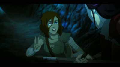 Oh. Oh, wow. I, uh... I see.
Well, then. - ARK: The Animated Series