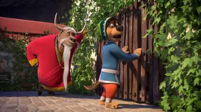 Oh! Oh, yeah, right!
See you later, Fleetwood! - Rock Dog