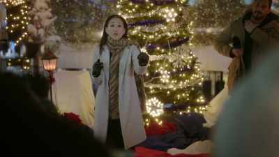 Oh, oh, yes, um, and don't
forget, while you're here, - Cloudy with a Chance of Christmas