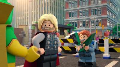 Oh, okay. Um… [clears throat] - LEGO Marvel Avengers: Mission Demolition