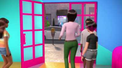-Oh...
-Okay. We just got here. - Barbie: A Touch of Magic
