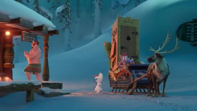 Oh one last thing - Olaf's Frozen Adventure