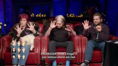 Oh, that one. - The Osbournes Want to Believe