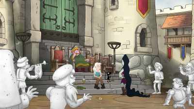 Oh, Oona, I'm so sorry.
I was completely wrong about you. - Disenchantment