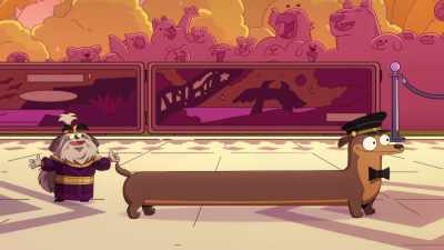 Oh! Our royal limousine
is here. - King Tweety