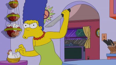 Oh, peekaboo, - The Simpsons