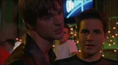 - Oh, please don't
say "splooge." - Queer as Folk