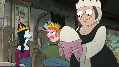 Oh, please, is very simple.
I push, and baby comes out. - Disenchantment