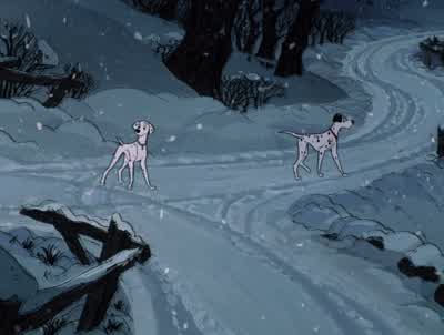 Oh, Pongo, I'm afraid we're lost. - One Hundred and One Dalmatians