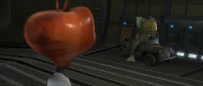 Oh poor LinkAfter all that tough talk you were out monstered by a girlNo wonder you're depressed Hey I'm not depressed I'm tiredWhy are you tired You didn't do anythingWell I haven't been sleeping wellI got sleep apnes apnea Whatever It's not fun - Monsters vs  Aliens