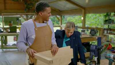 Oh, Radha. Are you all right, Mel?
I don't know. - Handmade: Britain's Best Woodworker