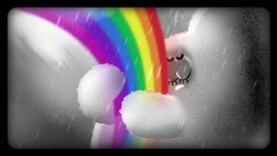 Oh, Rainbow, never leave me again. - StoryBots: Answer Time