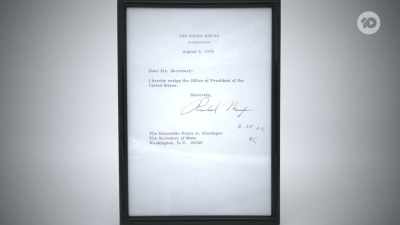 Oh, really?
The actual resignation letter? - Taskmaster