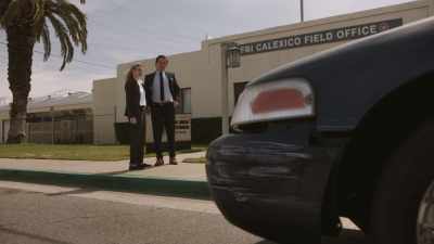 Oh, right. Because Mathis
had his girlfriend in the car - The Rookie: Feds