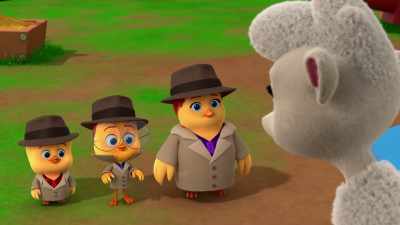 -Oh... right.
-My key was red. - The Chicken Squad
