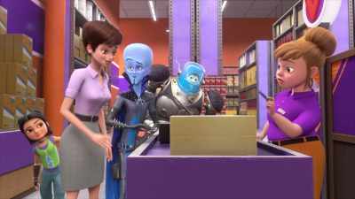 Oh, right!
Paying for things. (laughs) - Megamind vs. the Doom Syndicate