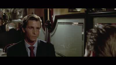 Oh, right, yeah. - American Psycho