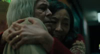 - See? - OK. I feel nothing. I... I feel... I feel... - Everything Everywhere All at Once