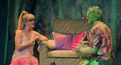 - Oh, Sarah, I've got
something to tell you! - The Toxic Avenger: The Musical
