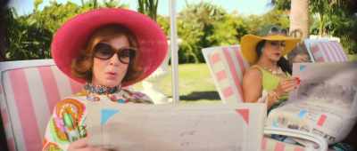 Oh, it says here you've raised
quite a sum, Dinah. - Palm Royale