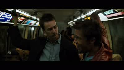 Ah self improvement is masturbationNow self destruction - Fight Club